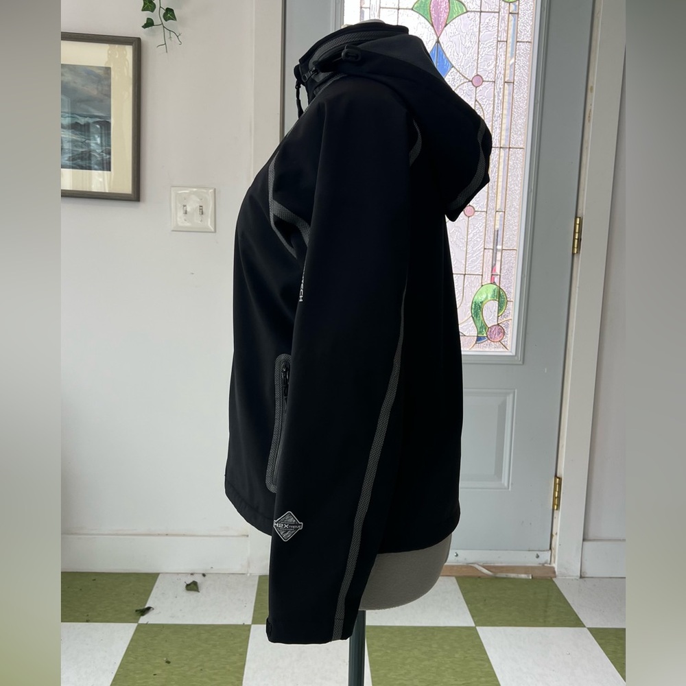 Morgan Black Softshell Jacket - Picture 3 of 8